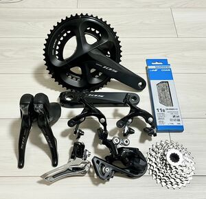 未使用に近い 105 R7000 グループセット 11s シマノ 170mm 11-28 SHIMANO 