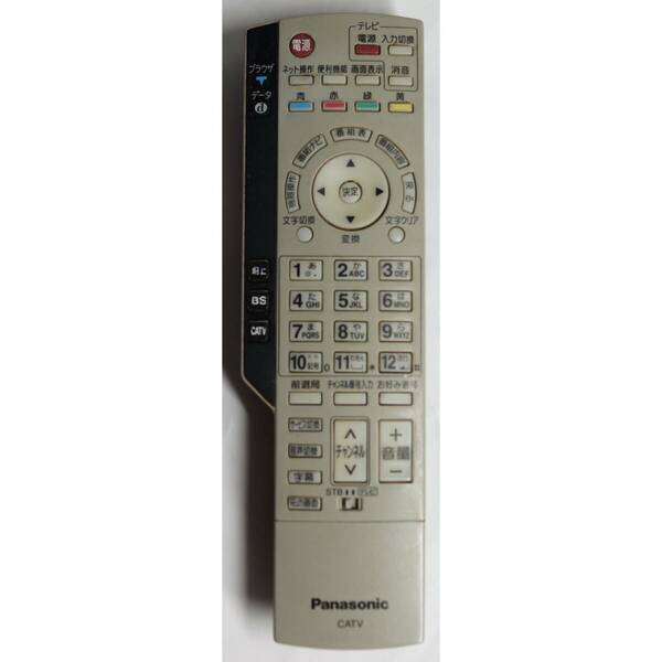 パナソニック PANASONIC CATV テレビ リモコン UR76EC2903 *