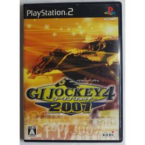 ジーワンジョッキー4 2007 SLPM-66888 PS2 ゲーム 4988615027673