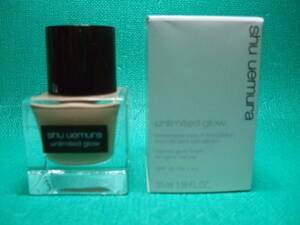 * Shu Uemura Unlimited glow f Louis do( foundation )#354* unused 