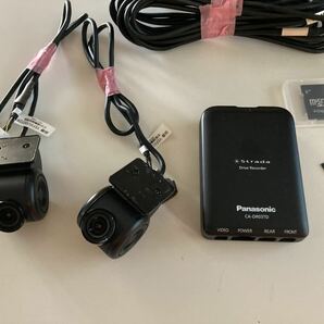 Panasonic ナビ連動 前後ドライブレコーダー パナソニック CA-DR03TD 動作確認済み 美品の画像2
