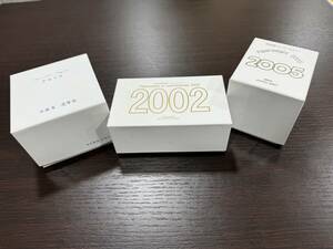 #4845　ペーパーウェイト3点　まとめ売り　500円硬貨　造幣局製　文鎮　1997年　2002年　2005年　平成9年　14年　17年　未使用　