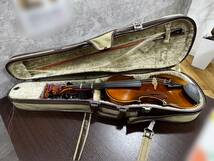 #5151　バイオリン　カールヘフナー　KH165　中古品　ケース、弦付き　KUN肩当て付き　楽器用クロス付き_画像7