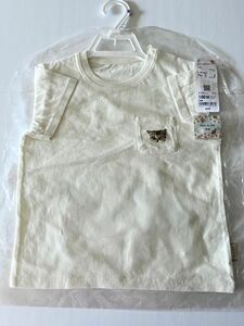 UNIQLO ユニクロ　ポール&ジョー　 半袖Tシャツ Tシャツ 半袖　子供　キッズ　100 ホワイト