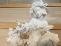 女神と天使　置物 オブジェ 美人像 西洋彫刻 インテリア 女性 フランス_画像7