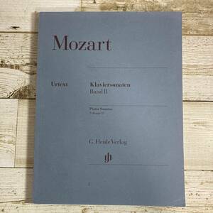 SA14-180 ■ 洋書ピアノ楽譜　 Mozart　Klaviersonaten BandⅡ ■ モーツァルト　ピアノソナタ集 第２巻　ヘンレ版　原典版 【同梱不可】