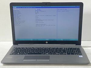 Bios 起動確認済み HP NoteBook 250 G7 i5-8725Uメモリ4GB/15.6インチ ジャンク401