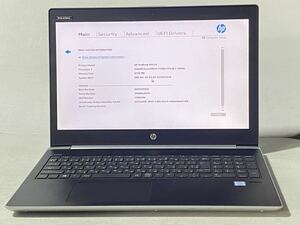 画面表示不良 HP ProBook 450 G5 i5-7200Uメモリ8GB/15.6インチ ジャンク462