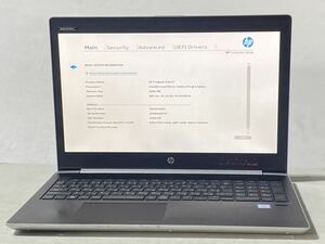 Bios 起動確認済み HP ProBook 450 G5 i5-7200Uメモリ4GB/15.6インチ ジャンク463