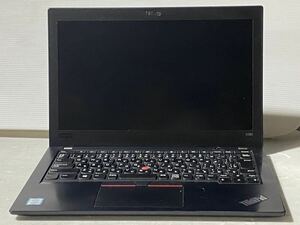 通電不可 バッテリー欠品 Lenovo ThinkPad X280 Intel 第8世代Core i5 12.5インチ ジャンク483