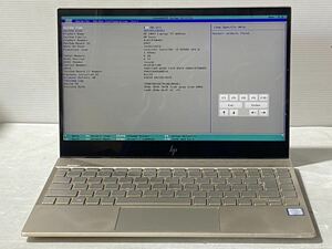 Bios start-up has confirmed HP ENVY Laptop 13-ah0xxx Intel Core i5-8250U memory 8GB 13 -inch Junk 527