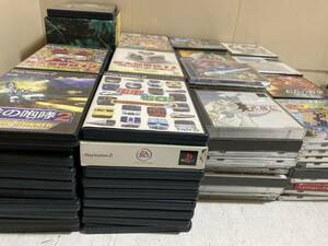 ★お得品！PS/PS2　ゲーム合わせて140本セット!中古品★