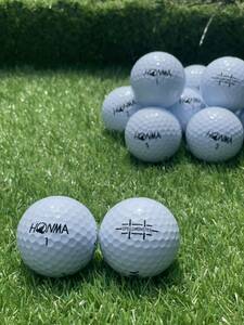 本間ゴルフボール HONMA D1 SPEEDMONSTER 2021年モデル 【S級ランク】12個セット ロストボール 