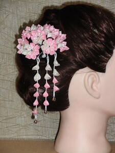  silk knob skill .* Sakura #T010 coming-of-age ceremony graduation ceremony .... call New Year ornamental hairpin 