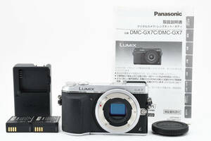 ★☆Panasonic パナソニック LUMIX DMC-GX7 ボディ バッテリー2個付き #4106☆★