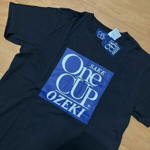 新品 One CUP 大関 ワンカップ 半袖 Tシャツ メンズ LL 黒色