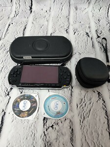 【売り切り】 SONY ソニー PSP3000 ゲーム機 ソフトセット 3136-3