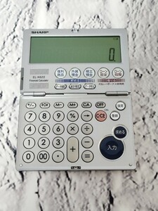 [ selling out ] SHARP sharp financial calculator EL-K622 3155-4