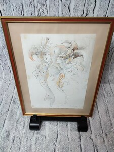 【売り切り】詳細不明 リトグラフ 版画 絵画