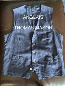 THOMAS MASON ジレ ベスト 麻 ANGLAIS アングレー