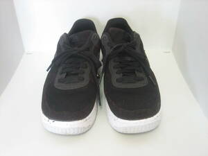 NIKE 27.5 AIR FORCE 1 FRY KNIT BLK