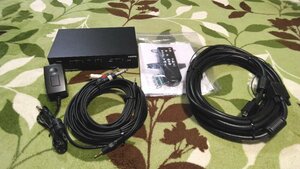 ◎CYP　マルチコンバーター対応HDMIスイッチャー　スケーラー　セレクター　CSC-5500R　6入力1出力　マルチフォーマットスイッチャー◎