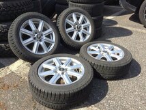 中古 BMW MINI 純正ホイール 16インチ 6.5J +48 PCD100 4H スタッドレスタイヤ付き4本セット ミニクーパー ミニワン_画像2