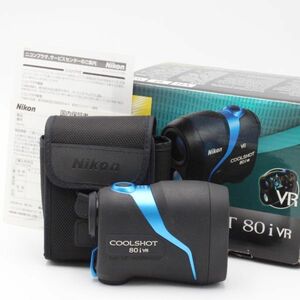 【極上品】 Nikon COOLSHOT 80i VR LCS80IVR ゴルフ用レーザー距離計 #3202