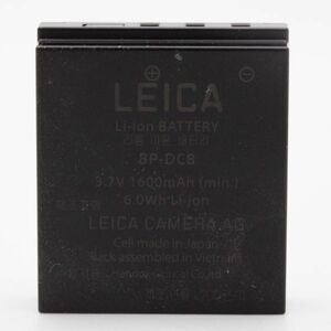 【極上品】 Leica BP-DC8J ライカX1/X2用 純正バッテリー #3430