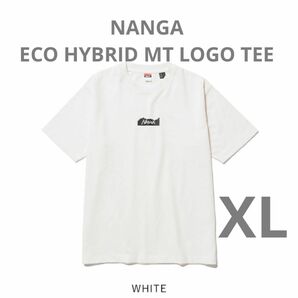 NANGA ナンガ エコハイブリッド マウンテンロゴティー ホワイト　白　XL ECO HYBRID MT LOGO TEE 