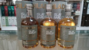  1000円～　ブルックラディ　アイラ バーレイ　3種セット　[ 2011 / 2012 / 2013 ]　　　ブルイックラディ　BRUICHLADDICH ISLAY BARLEY