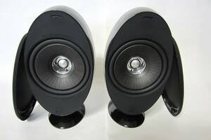 KEF Model HTS3001 サテライト コンパクト同軸スピーカーペア 動作品 元箱付