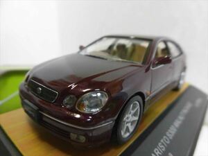 k 1/43 tosa トサ トヨタ アリスト S300 ワイン 160系 TOYOTA ARISTO 2代目 ボルドー ウォルナットパッケージ