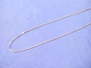  Yokohama новейший серебряный SILVER925! очарование. серебряный маленький штамп форма цепь 51 см 2.3g мужской женский стоимость доставки 180 иен колье 5a