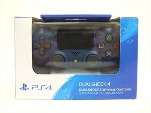 1円～■PS4 コントローラー DUALSHOCK4 ワイヤレスコントローラー CUH-ZCT2J ミッドナイトブルー■中古 動作確認済み■