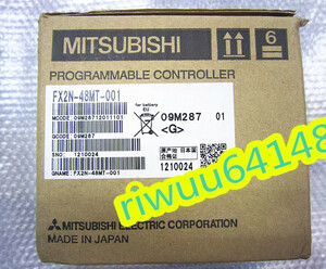 【保証付き】【送料無料】★新品！　MITSUBISHI/三菱 　PLC 　FX2N-48MT-001