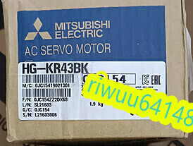 【保証付き】【送料無料】★新品！　MITSUBISHI/三菱 　HG-KR43BK　　サーボモーター