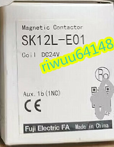 【保証付き】【送料無料】★新品！FUJI / 富士電機 SK12L-E01　電磁開閉器