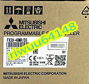 【保証付き】【送料無料】★新品！　MITSUBISHI/三菱 　FX3U-48MR/DS　　マイクロシーケンサー 基本ユニット