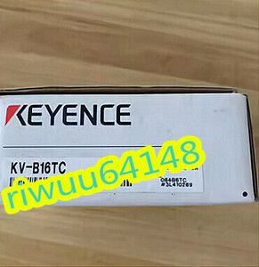 【保証付き】【送料無料】★新品！KEYENCE/キーエンス 　KV-B16TC PLC 　　出力ユニット