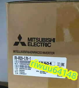 【保証付き】【送料無料】★新品！　MITSUBISHI/三菱 　FR-F820-3.7K-1 インバーター 