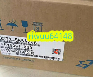 【保証付き】【送料無料】★新品！YASKAWA /安川電機 　SGD7S-5R5A20A　　サーボドライバー