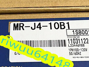 【保証付き】【送料無料】★新品！　MITSUBISHI/三菱 　MR-J4-10B1 　サーボアンプ