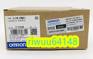 【保証付き】【送料無料】★新品！　OMRON/オムロン　CJ1W-SRM21 CompoBus/Sマスタユニット