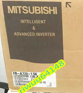 【保証付き】【送料無料】★新品！　MITSUBISHI/三菱 　FR-A720-1.5K　　インバーター