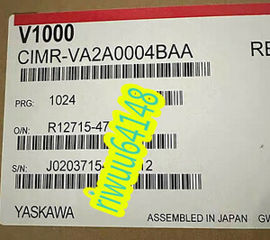 【保証付き】【送料無料】★新品！YASKAWA /安川電機 　CIMR-VA2A0004BAA　 インバーター