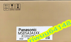 【保証付き】【送料無料】★新品！　Panasonic/パナソニック　MSD5A3A1XX パナソニック サーボドライバー