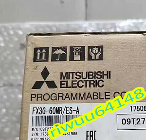 【保証付き】【送料無料】★新品！　MITSUBISHI/三菱 　FX3G-60MR/ES-A 　　FX3Gシリーズ シーケンサ 　　