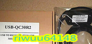 【保証付き】★新品！MITSUBISHI/三菱 　Qシリーズ PLC　 USB-QC30R2 　ケーブル シーケンサー　黒