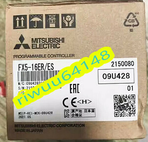 【保証付き】【送料無料】★新品！　MITSUBISHI/三菱 　FX5-16ER/ES　　PLC 　 シーケンサー